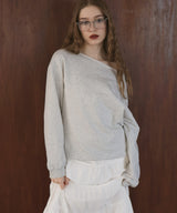 ワンショルルーズスウェット