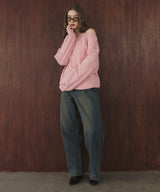 ワンショルルーズスウェット