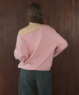 ワンショルルーズスウェット