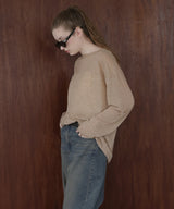 バックプリント2WAYワンショルシアーTシャツ