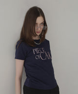 刺繍ロゴTシャツ