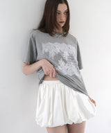 レースプリントロゴTシャツ