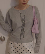 コンパクトロゴTシャツ