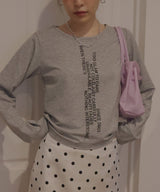 コンパクトロゴTシャツ