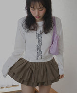コンパクトロゴTシャツ