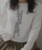 コンパクトロゴTシャツ