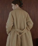 中綿トレンチコートアウタージャケット