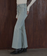 ヴィンテージライクハイウエストフレアデニムパンツ