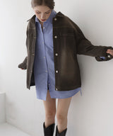 ヴィンテージオーバーサイズデニムシャツジャケット