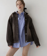 ヴィンテージオーバーサイズデニムシャツジャケット