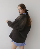 ヴィンテージオーバーサイズデニムシャツジャケット