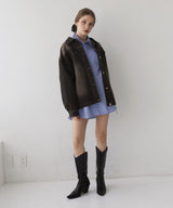 ヴィンテージオーバーサイズデニムシャツジャケット