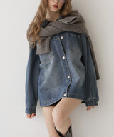 ヴィンテージオーバーサイズデニムシャツジャケット