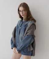 ヴィンテージオーバーサイズデニムシャツジャケット