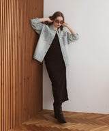 ヴィンテージオーバーサイズデニムシャツジャケット