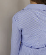 ウエストタッククロス長袖シャツ