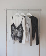 レースドッキングTシャツ