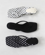【6月中旬予約商品】ヒールサンダル