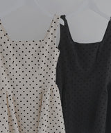 【6月下旬予約商品】ドットワンピース