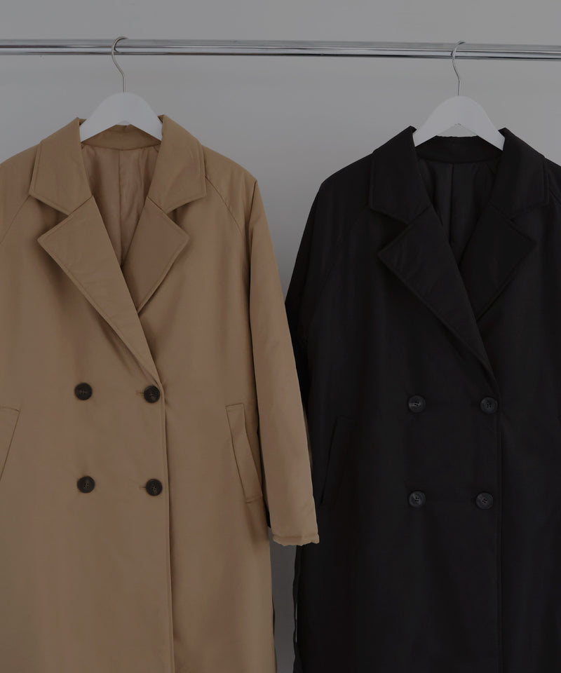 中綿トレンチコートアウタージャケット
