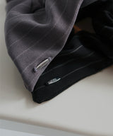 ストライプスクエアシュシュ