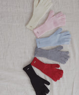 フィンガースリットニットグローブ/アームウォーマー/手袋