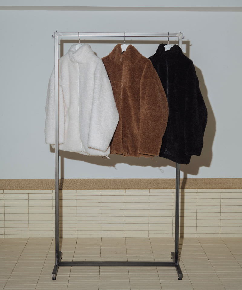 【10月下旬お届け商品】オーバーサイズボアブルゾン
