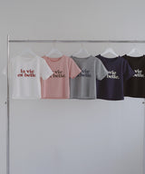 コンパクトロゴプリントTシャツ