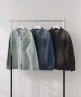 ヴィンテージオーバーサイズデニムシャツジャケット